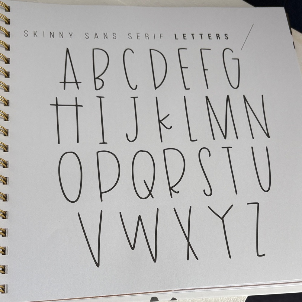 Hand Lettering 101 Book - Picture 5 of 9